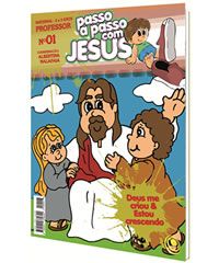 REVISTA PASSO A PASSO COM JESUS (2 a 3 ANOS) PROF. -CG 69581