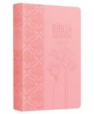 BÍBLIA SAGRADA TULIPAS (ROSA)- CÓDIGO CG69909