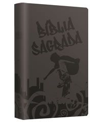 BÍBLIA SAGRADA TEEN SKATER (PRETA) CÓDIGO SG69912