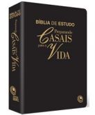 BÍBLIA DE ESTUDO PREPARANDO CASAIS (PRETA) CÓDIGO SG69662
