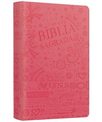 BÍBLIA SAGRADA TEEN LOVE (PINK)-CÓDIGO CG69910